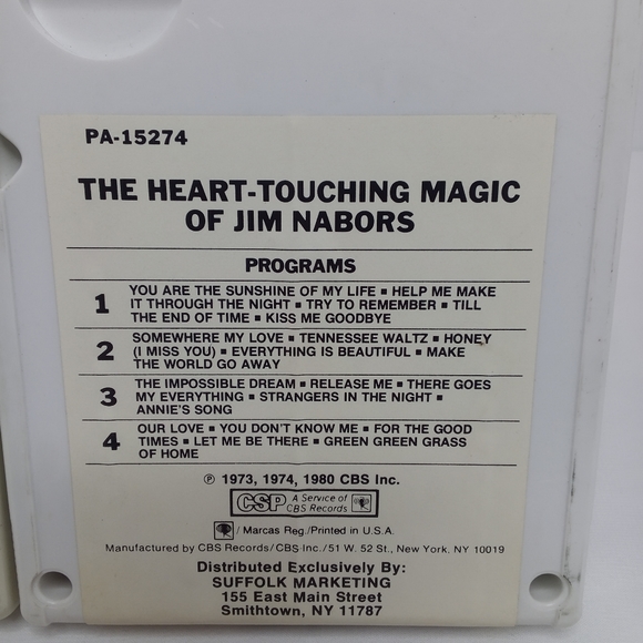 Charlie Rich + Jim Nabors 8-Track Cartridge Tape Lot Tested - Picture 4 of 5